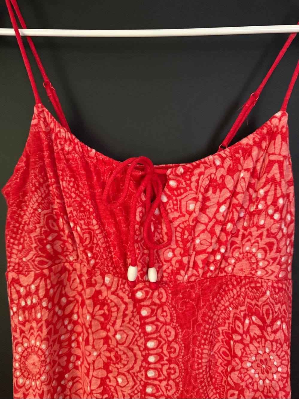 Tommy Bahama Dahlia Medallion Linen Dress in Windflower Size: S - Picture 2 of 6